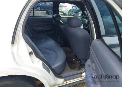 1999 Ford Crown Victoria Police Interceptor from USA, damaged, VIN 2FAFP71WOXX186626